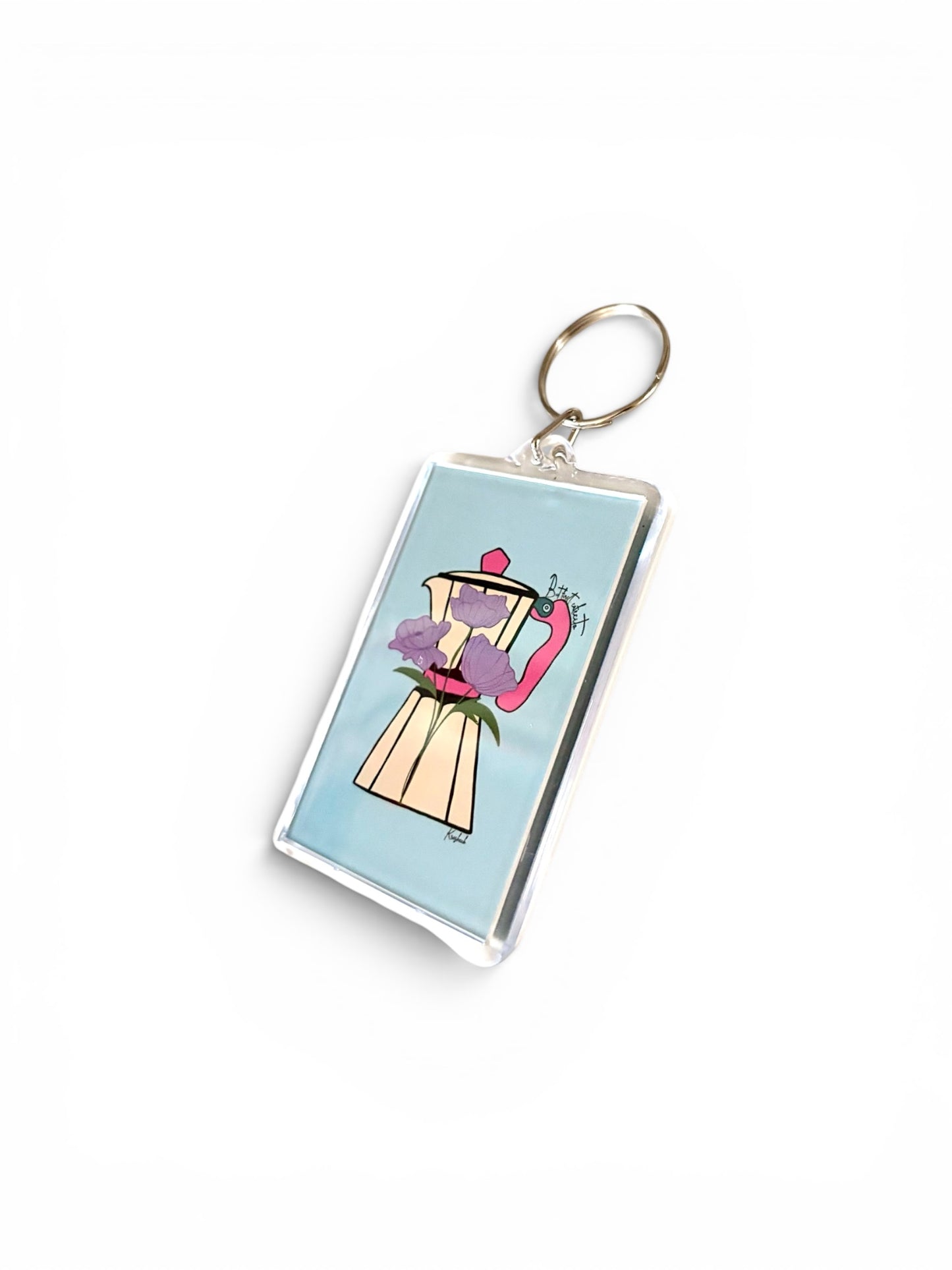 Cafecito Keychain