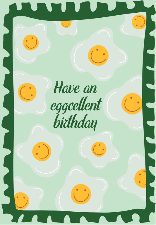 Eggcellent Birthday